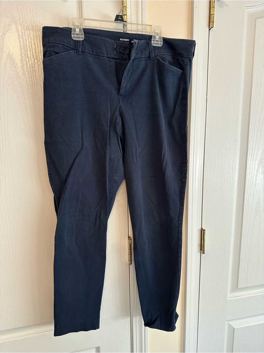 Old Navy Dark Navy Slim Straight Pants